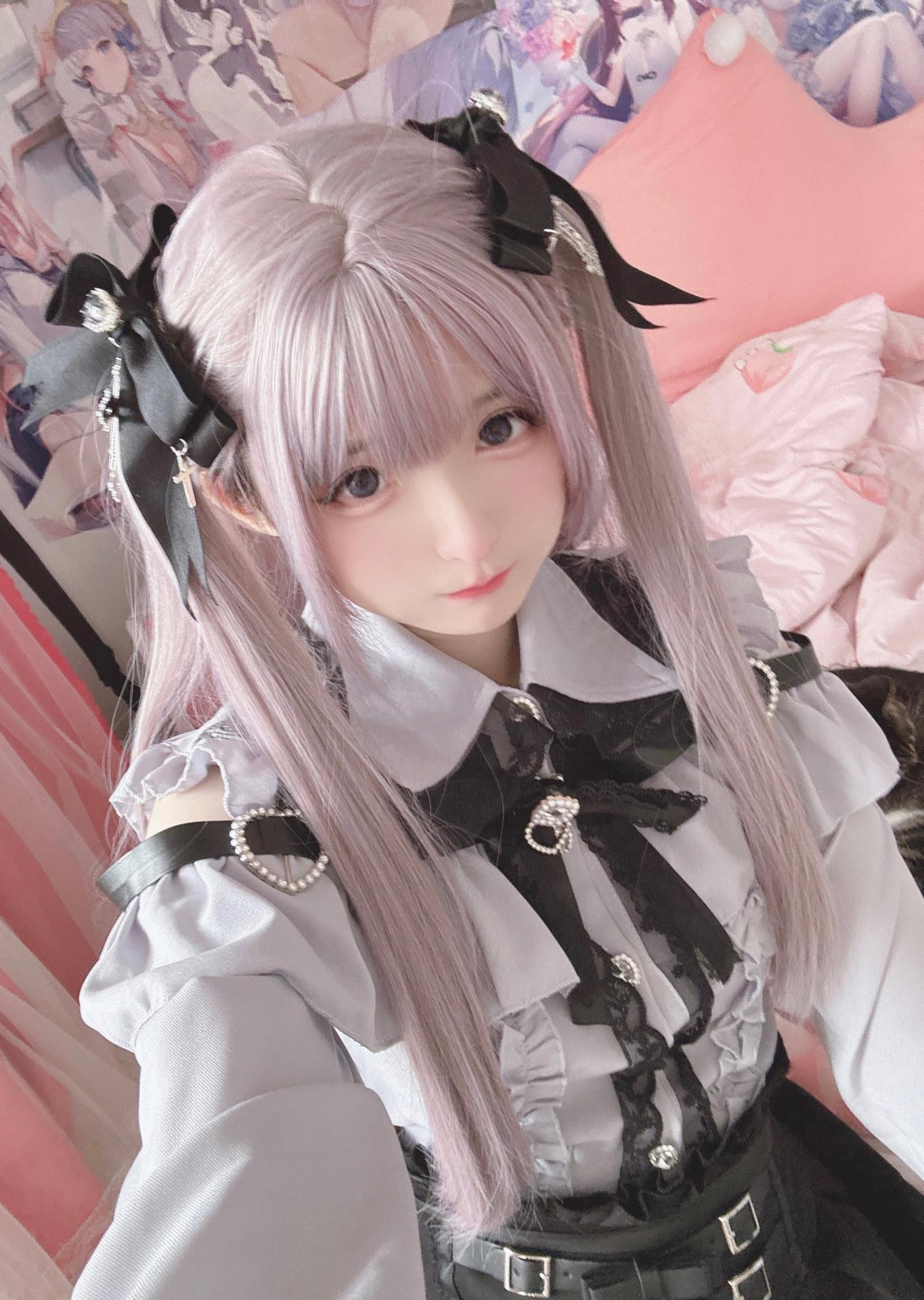 [私房] 習呆呆 - 私服主題：黑絲翘臀露穴私房寫真 20P2V