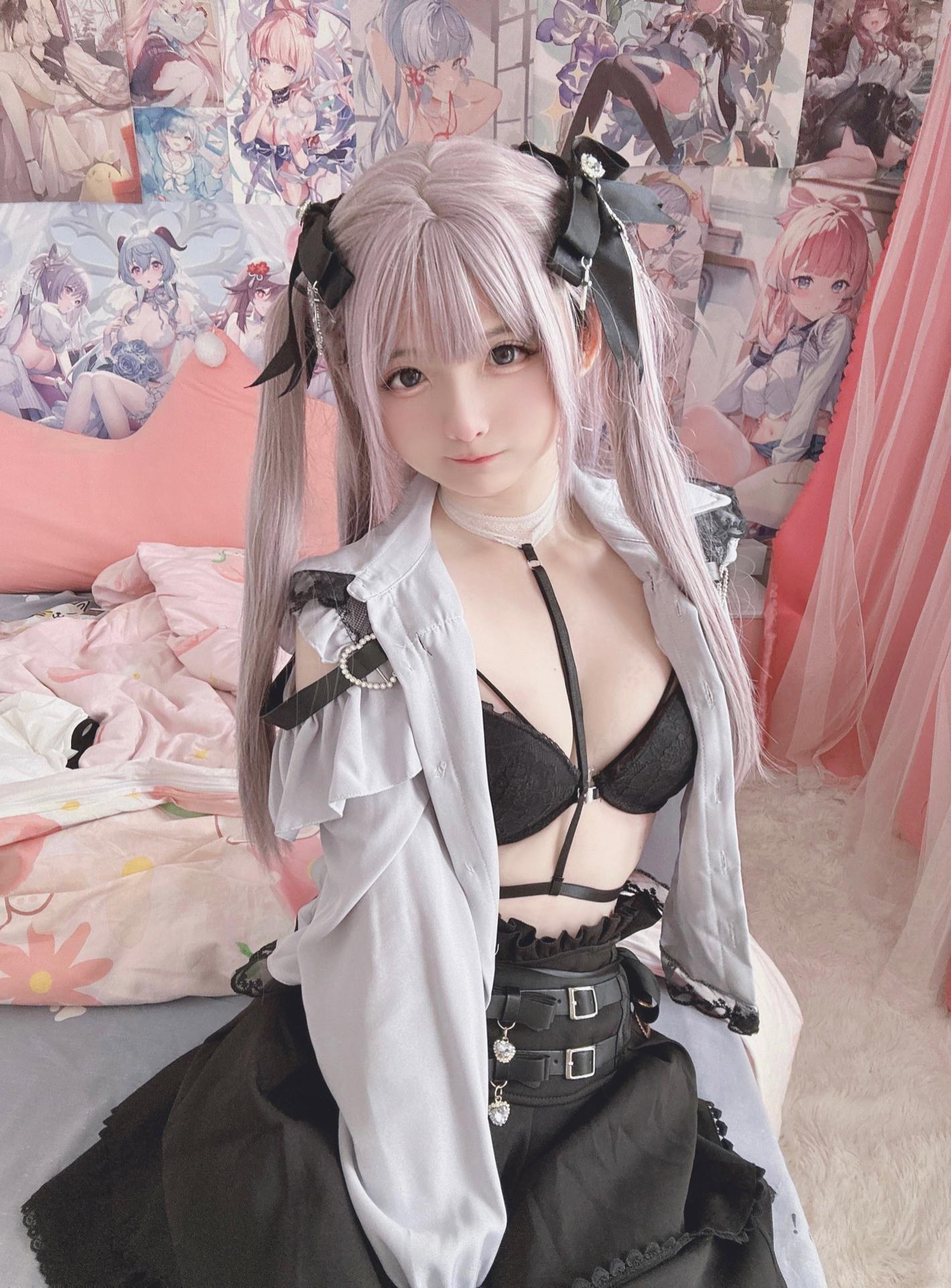 [私房] 習呆呆 - 私服主題：黑絲翘臀露穴私房寫真 20P2V
