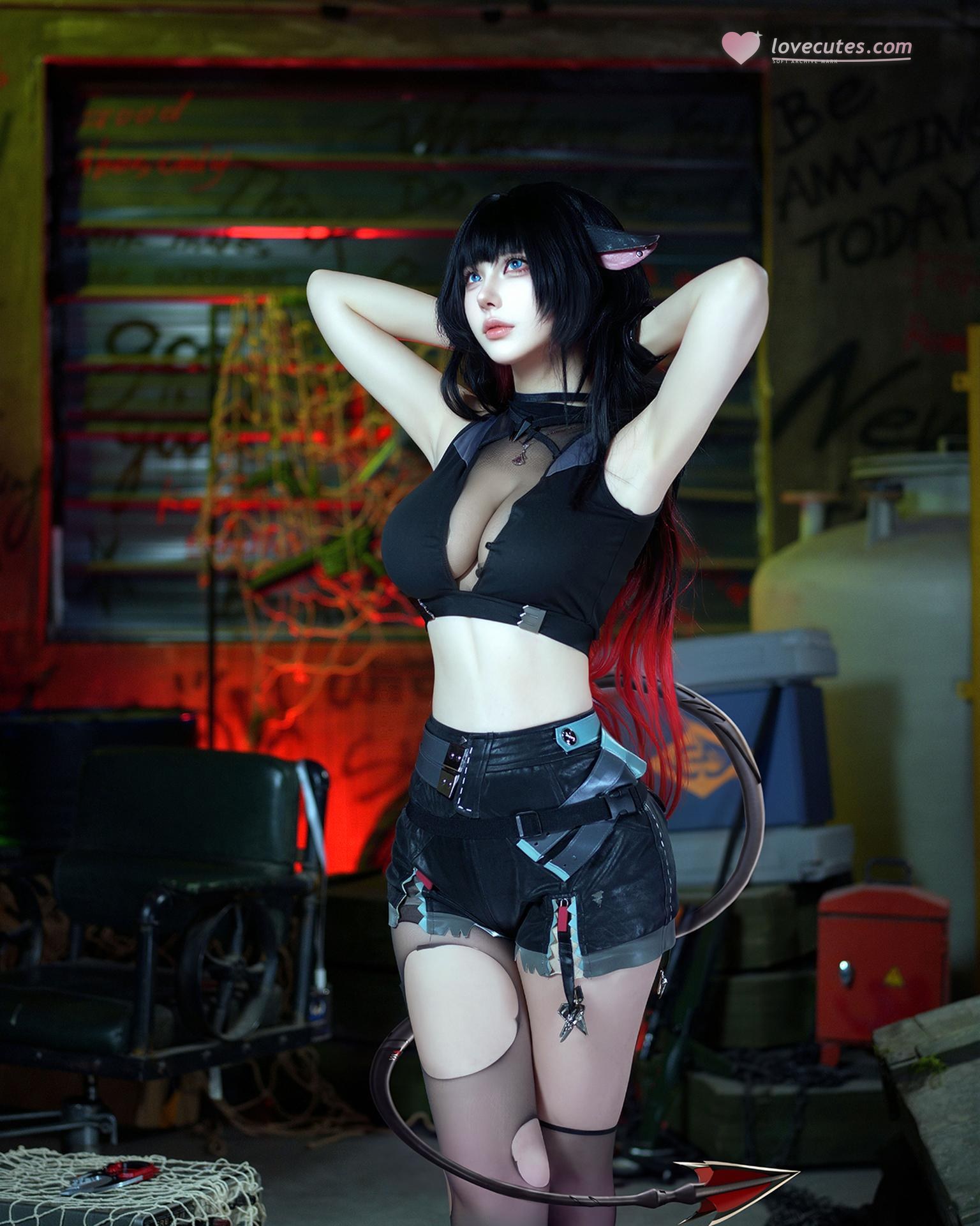 [Cosplay] CatDemon - Agent Training Video 164P6V