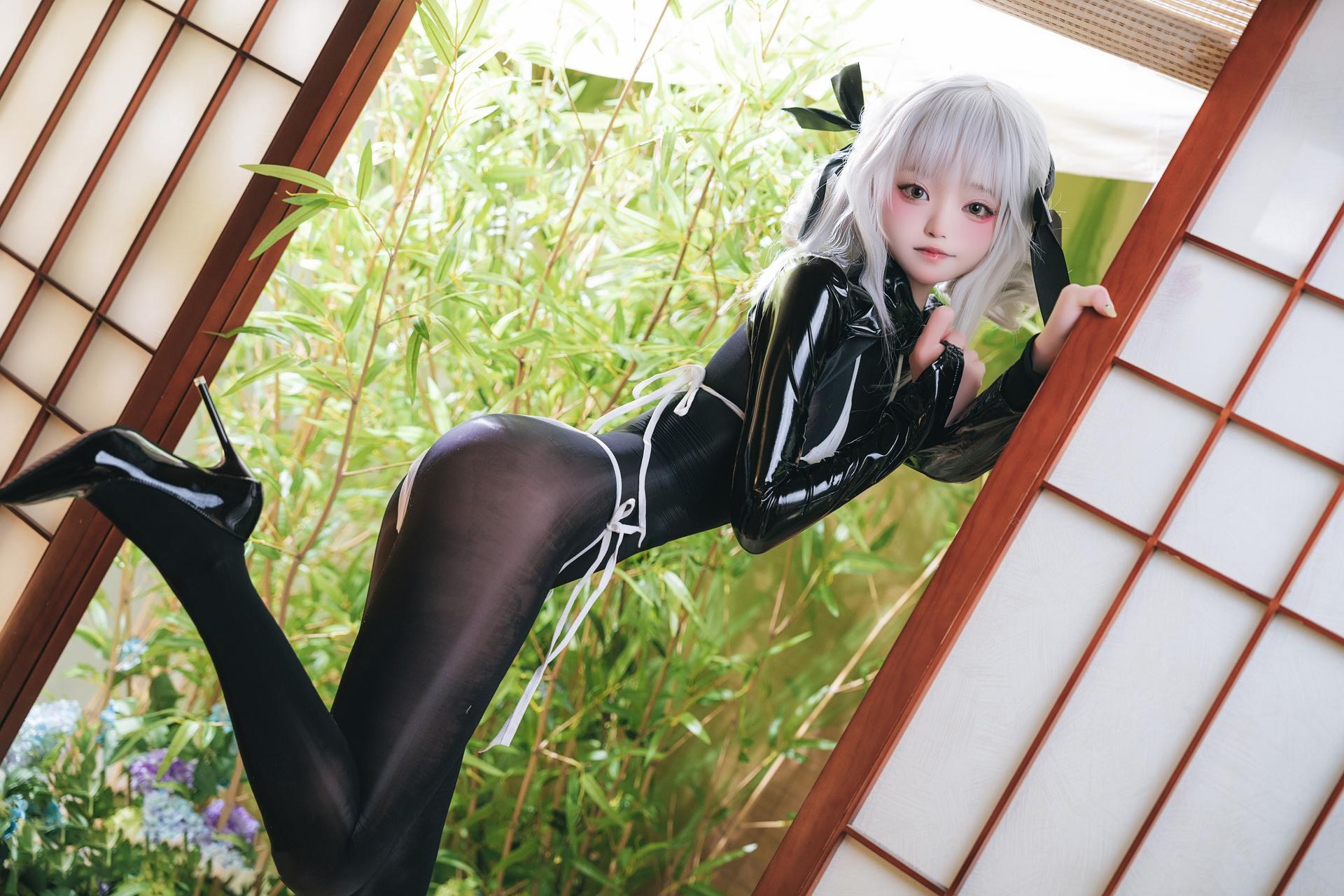 [Cosplay] Irisuare( - Black Stocking Bunny 17P