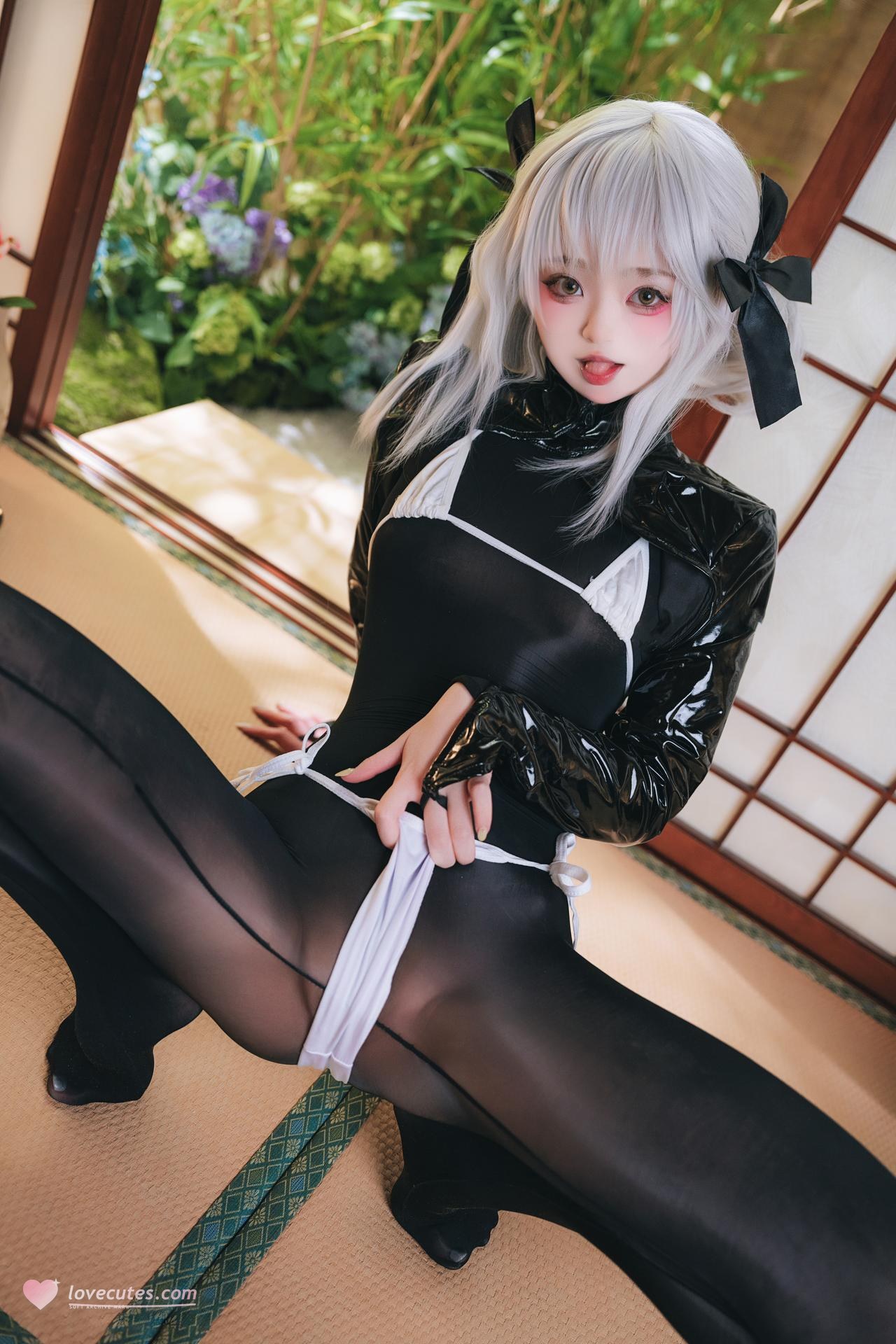 [Cosplay] Irisuare( - Black Stocking Bunny 17P