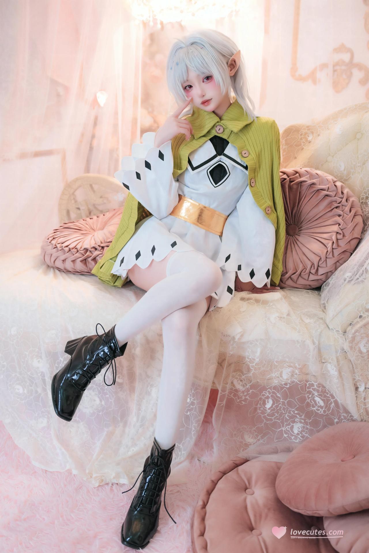 [Cosplay] Irisuare( - White Hair Elf 20P
