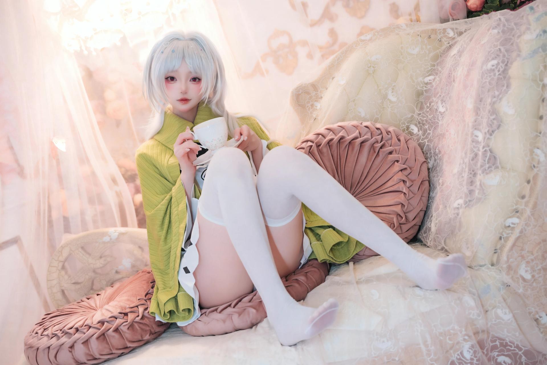 [Cosplay] Irisuare( - White Hair Elf 20P