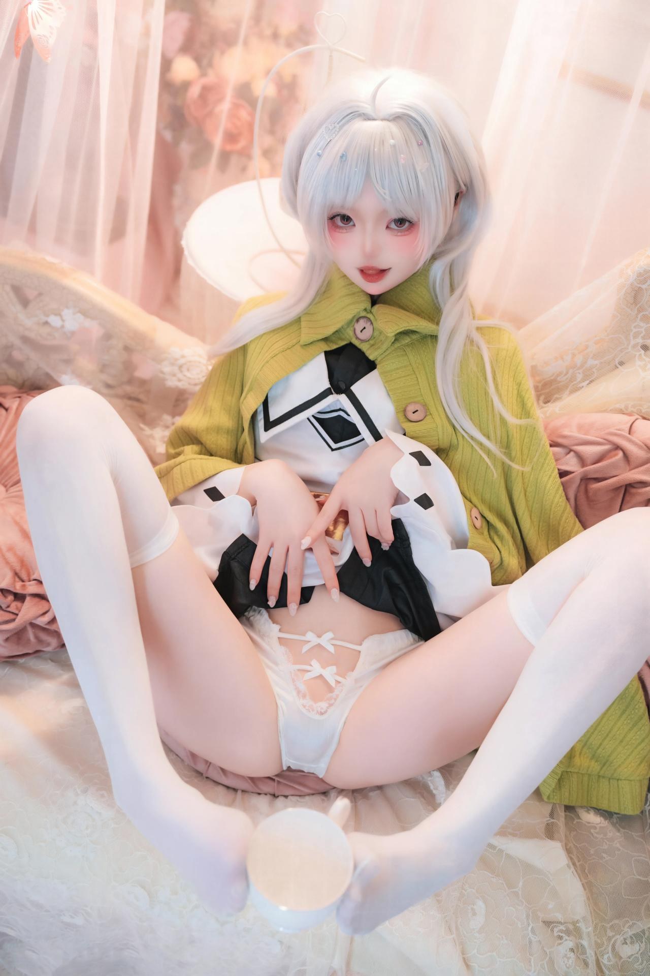 [Cosplay] Irisuare( - White Hair Elf 20P