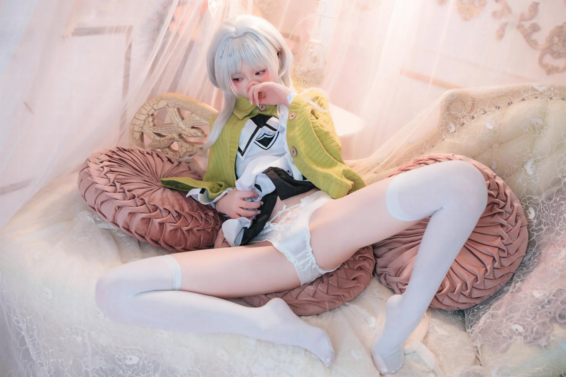 [Cosplay] Irisuare( - White Hair Elf 20P