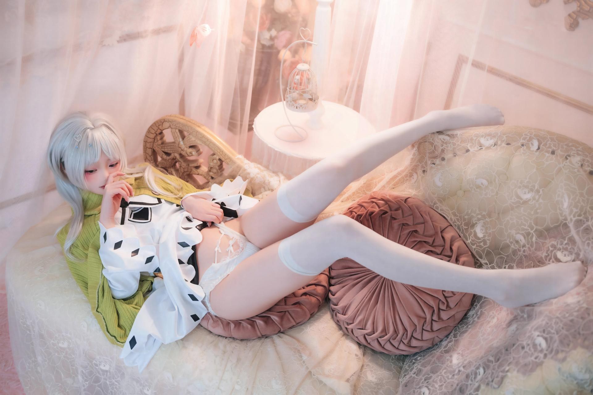 [Cosplay] Irisuare( - White Hair Elf 20P