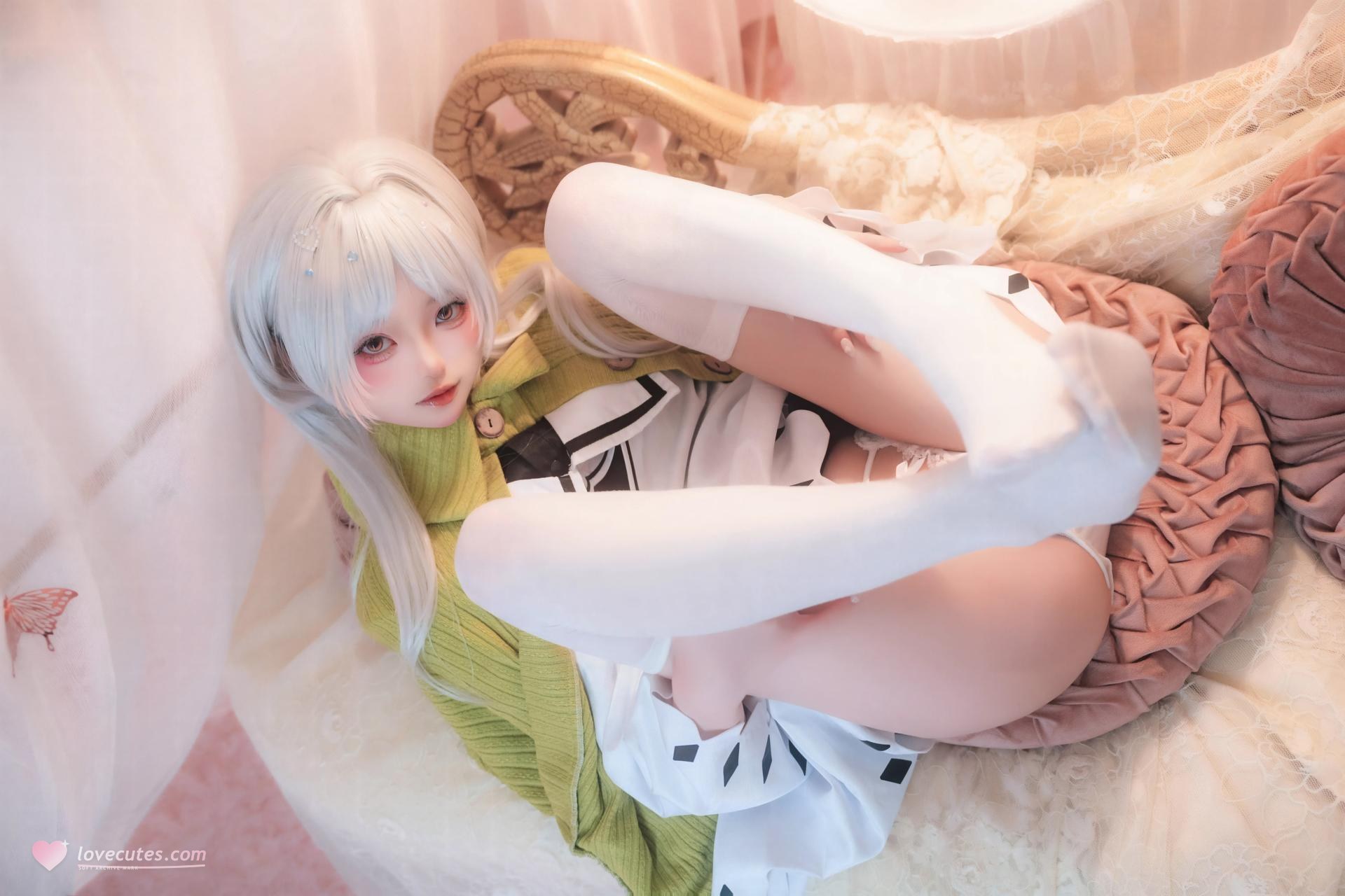 [Cosplay] Irisuare( - Bộ White Hair Elf 20P