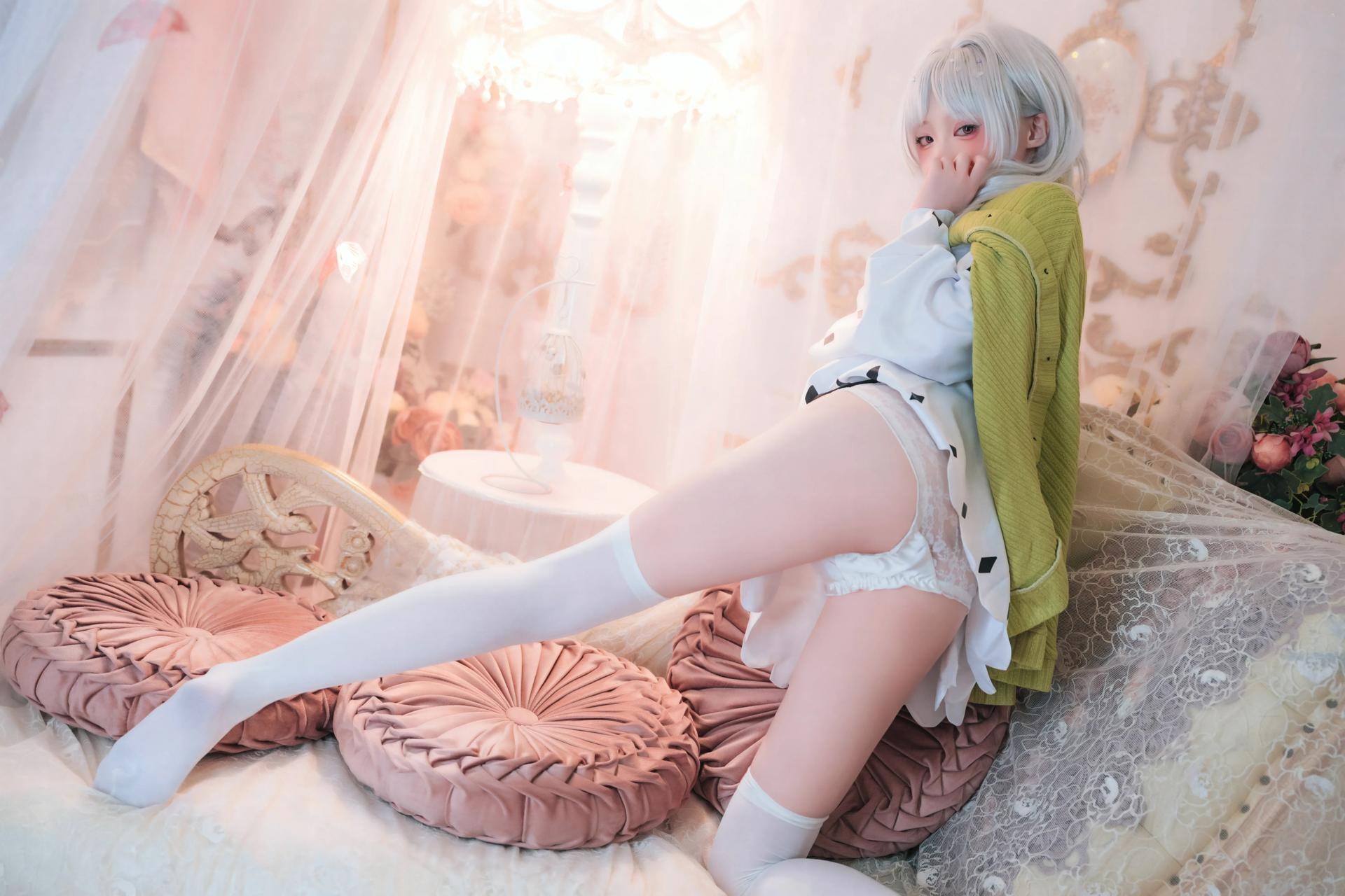 [Cosplay] Irisuare( - Bộ White Hair Elf 20P