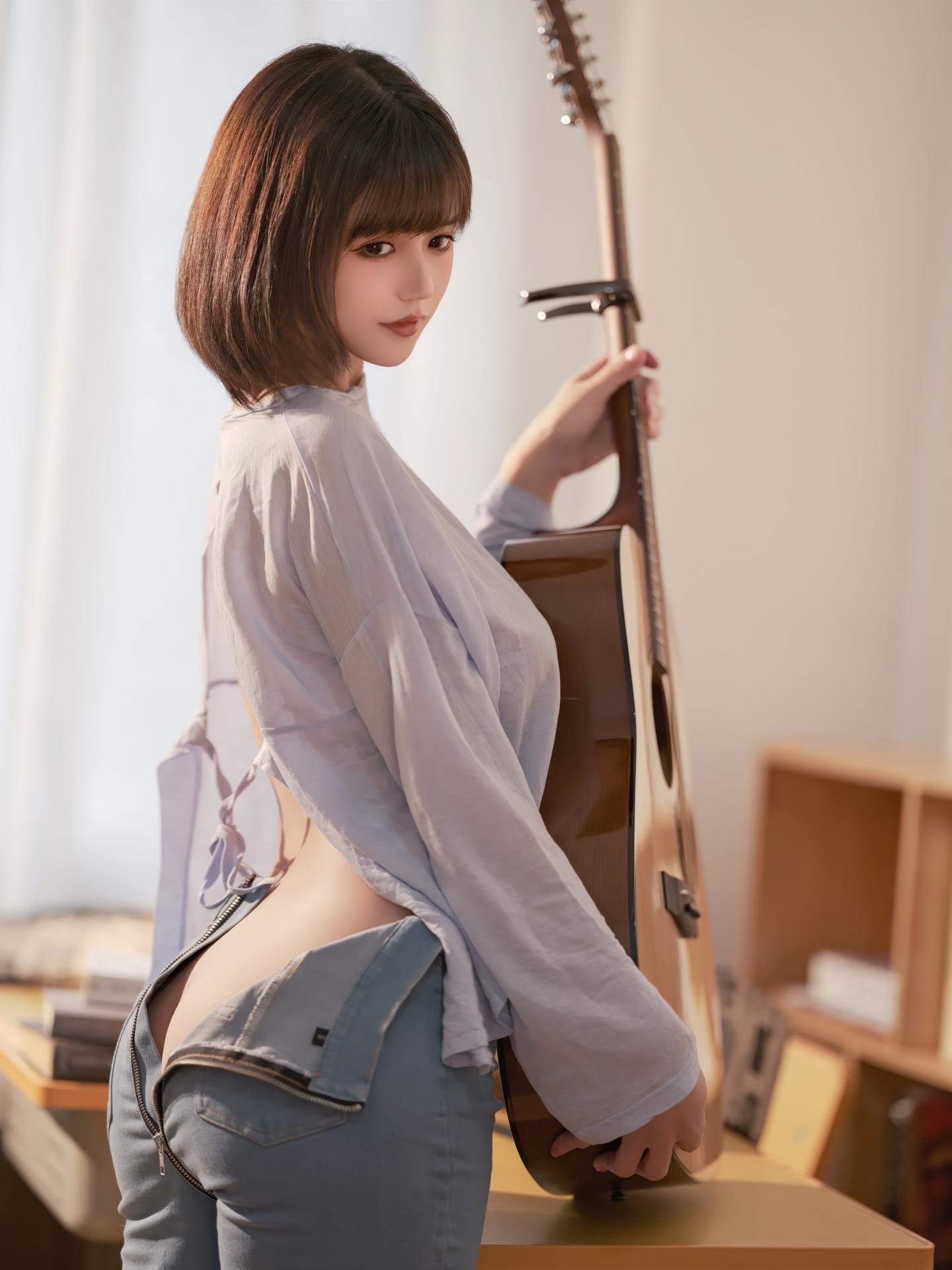 [写真] 小仓千代w - 吉他少女：吉他少女私房 20P