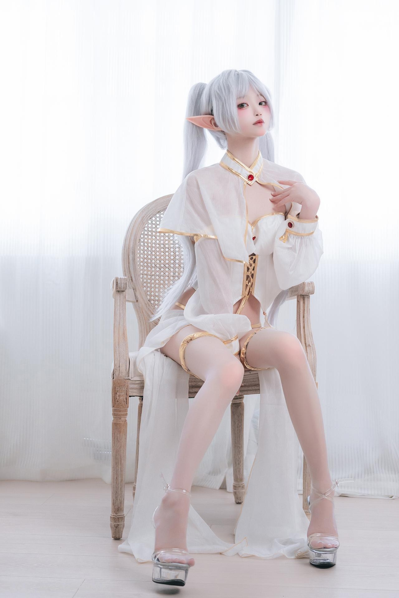 [Cosplay] Irisuare( - White Hair Mage 20P