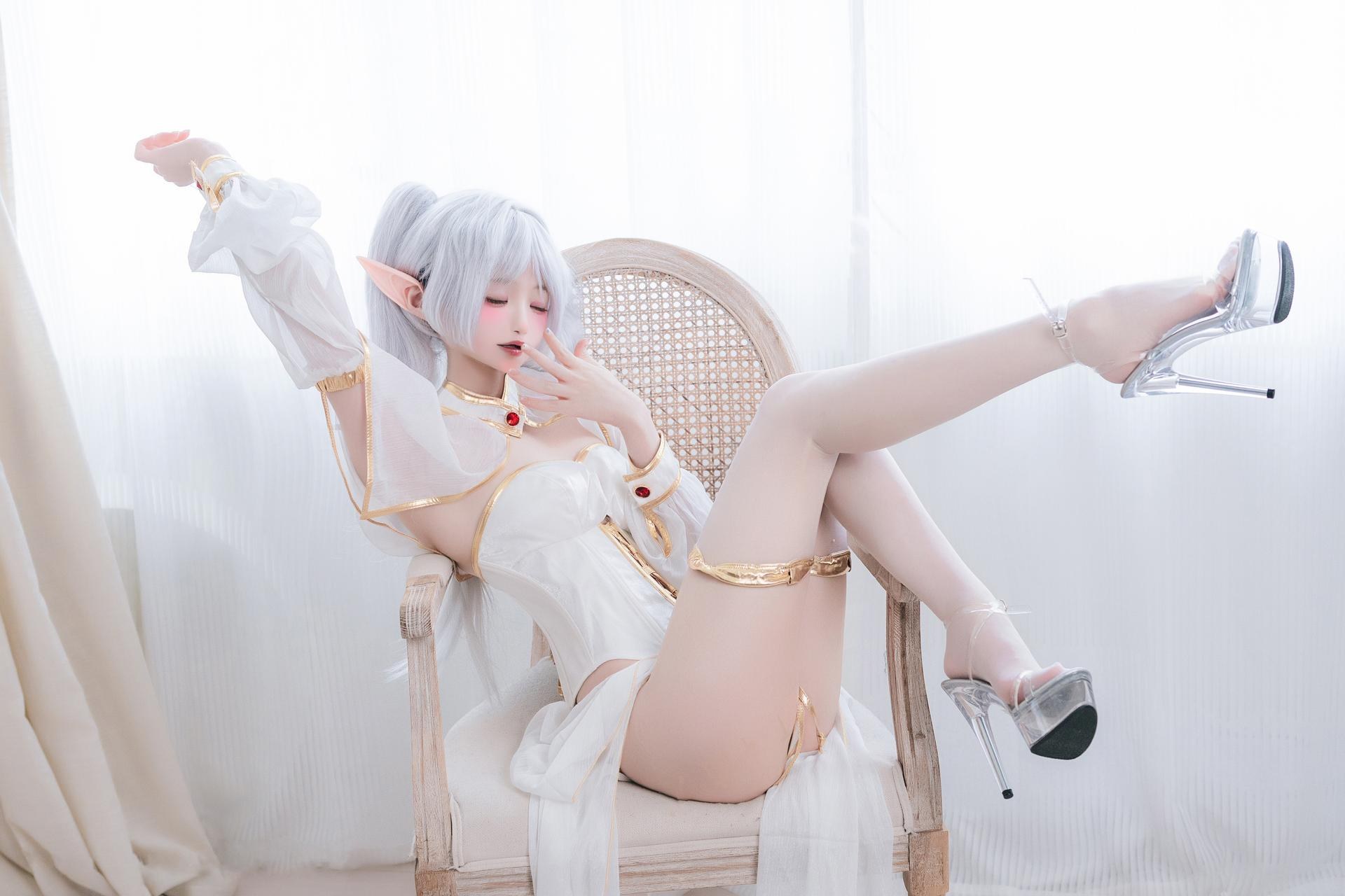 [Cosplay] Irisuare( - White Hair Mage 20P