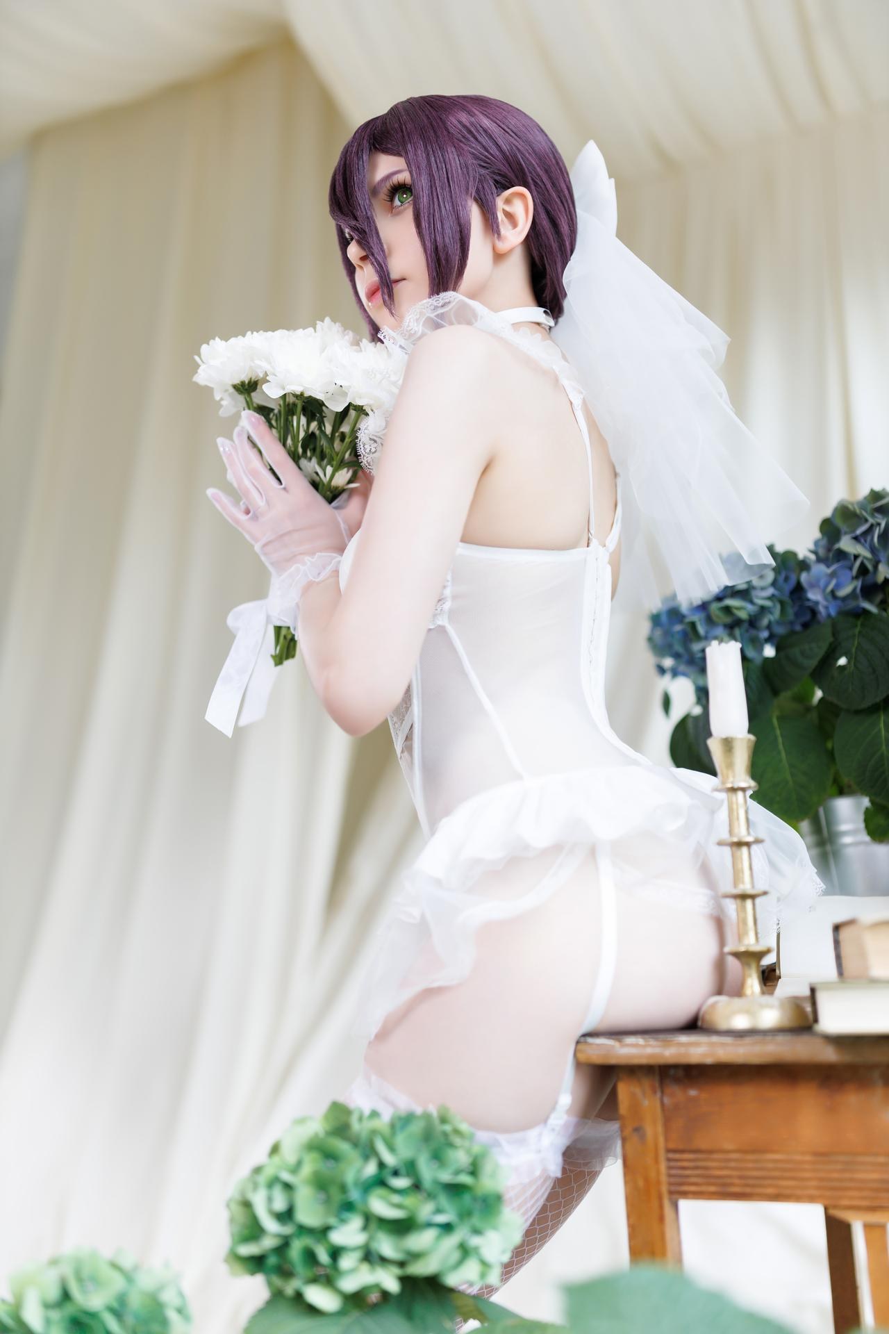 OwlLit - 蕾塞婚纱私房 写真セット 25P