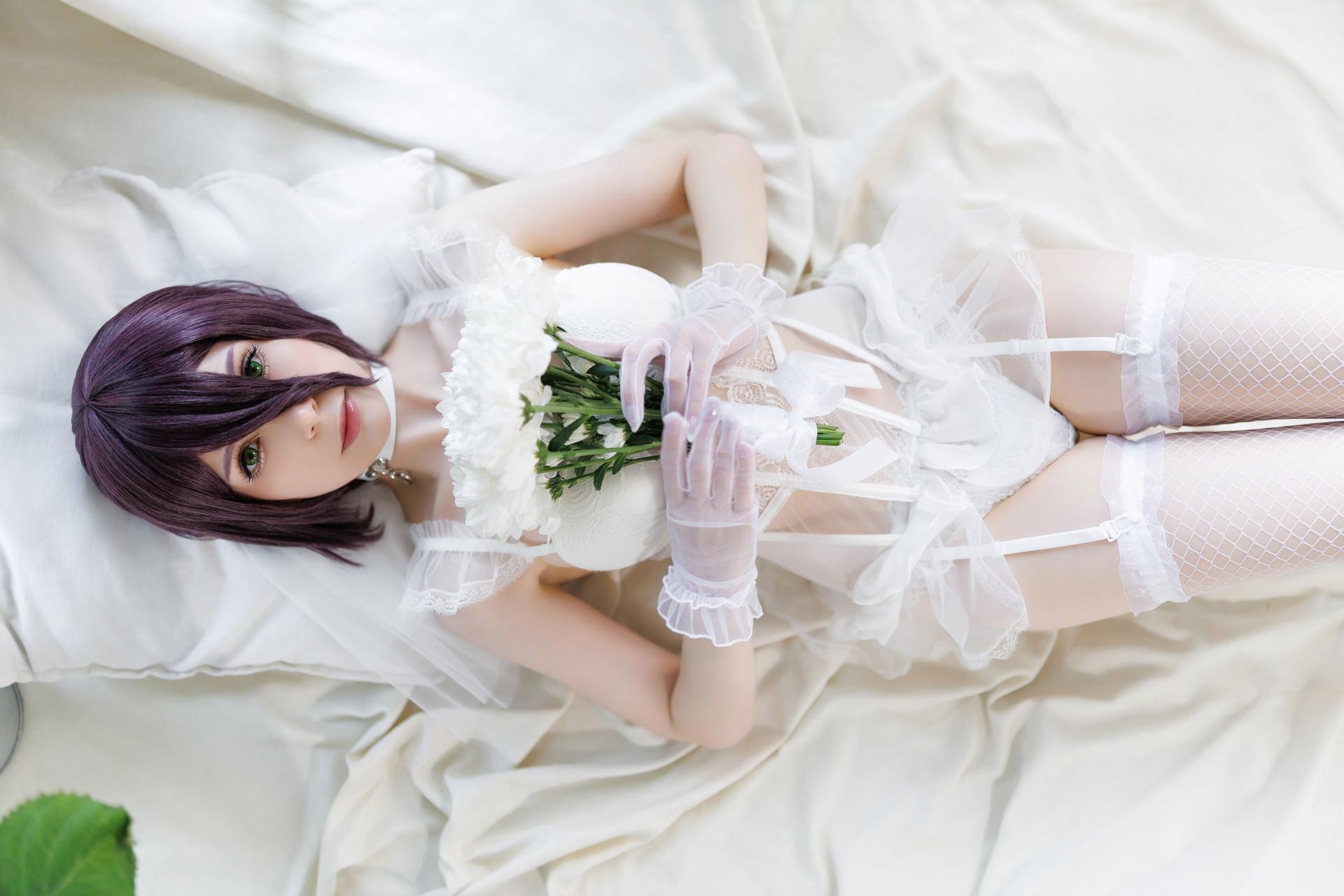 OwlLit - 蕾塞婚纱私房 写真セット 25P
