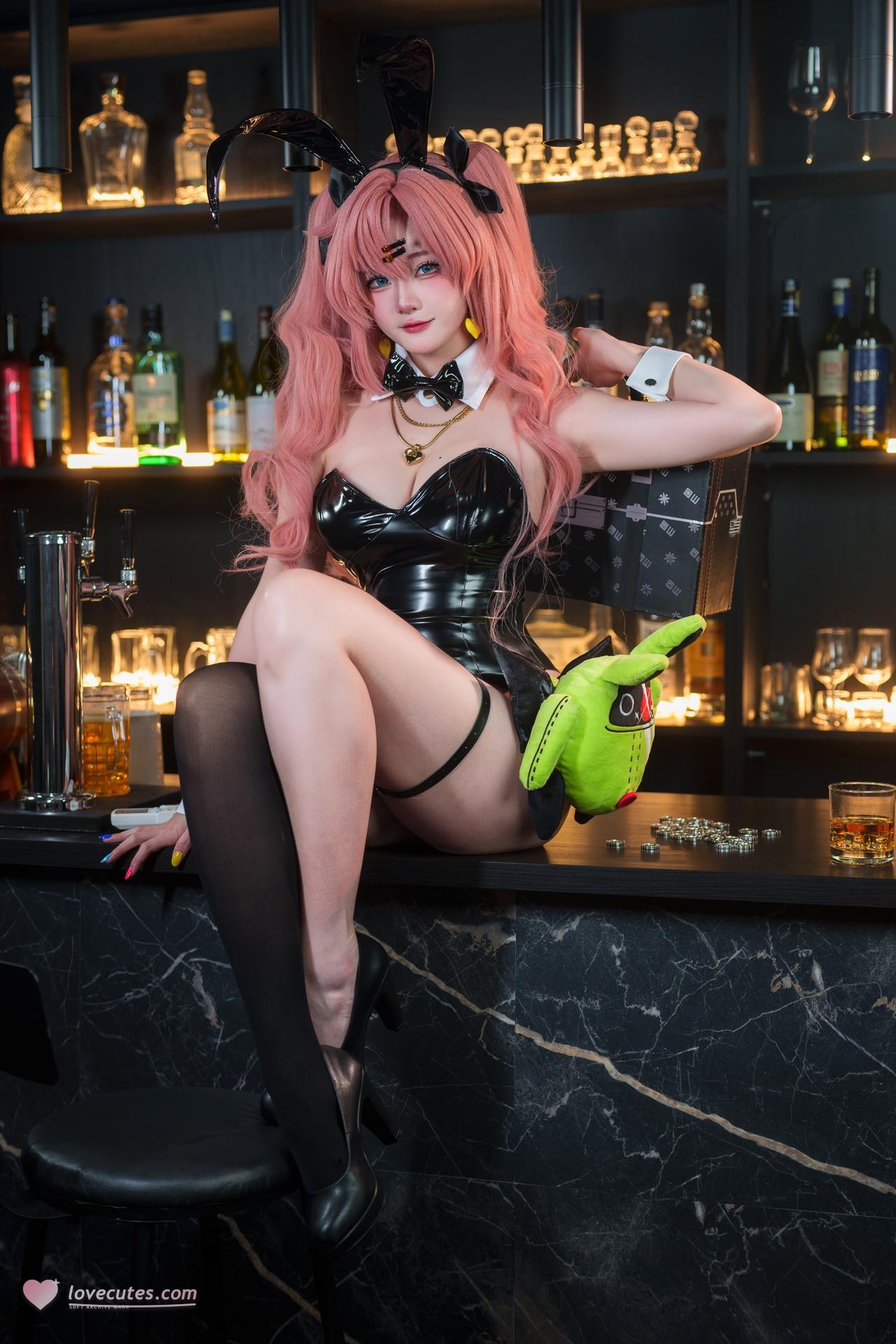 Xiaoyukiko小鱼 - Nicole兔女郎私房 写真セット 24P