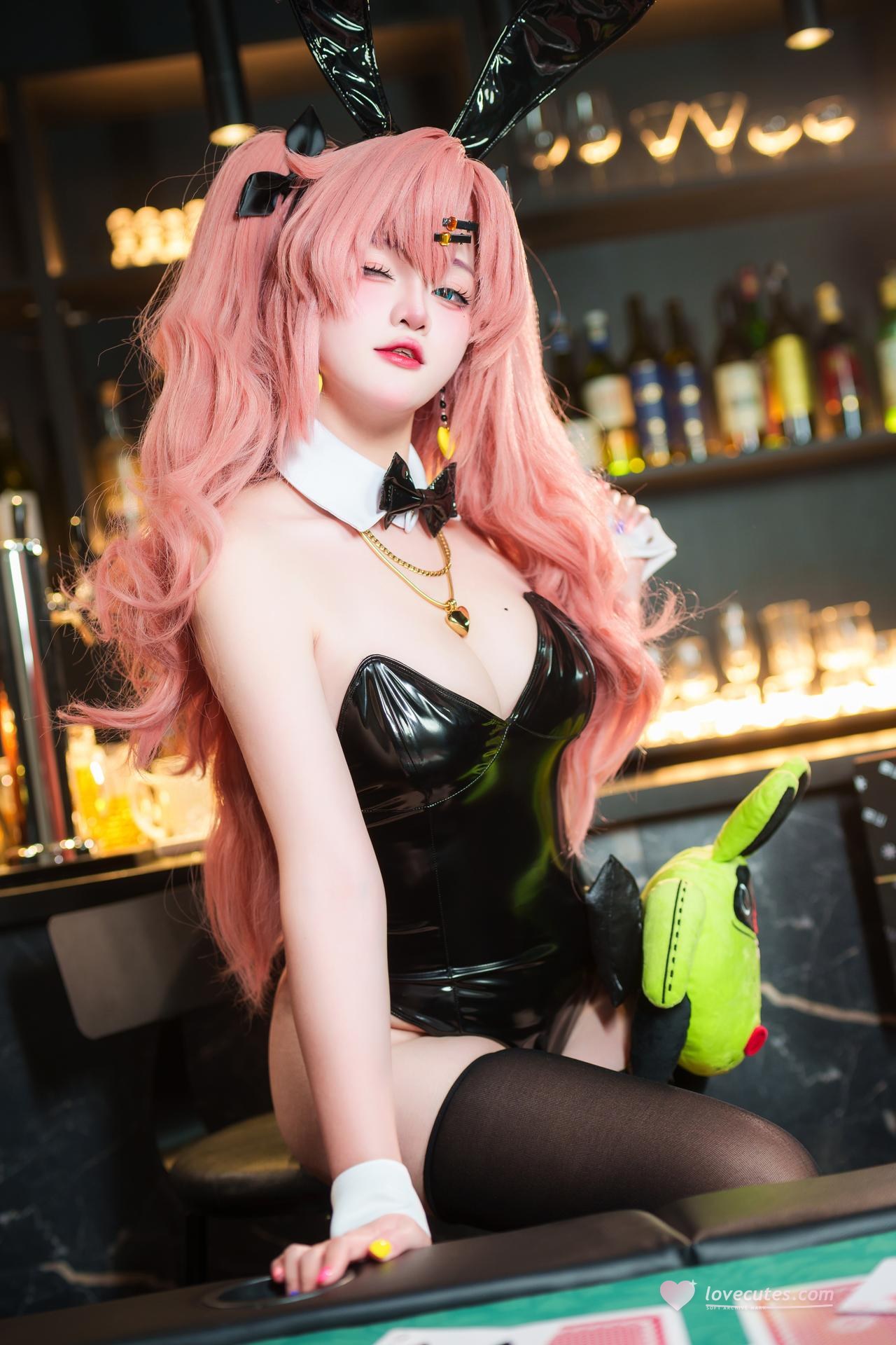 Xiaoyukiko小鱼 - Nicole兔女郎私房 写真セット 24P