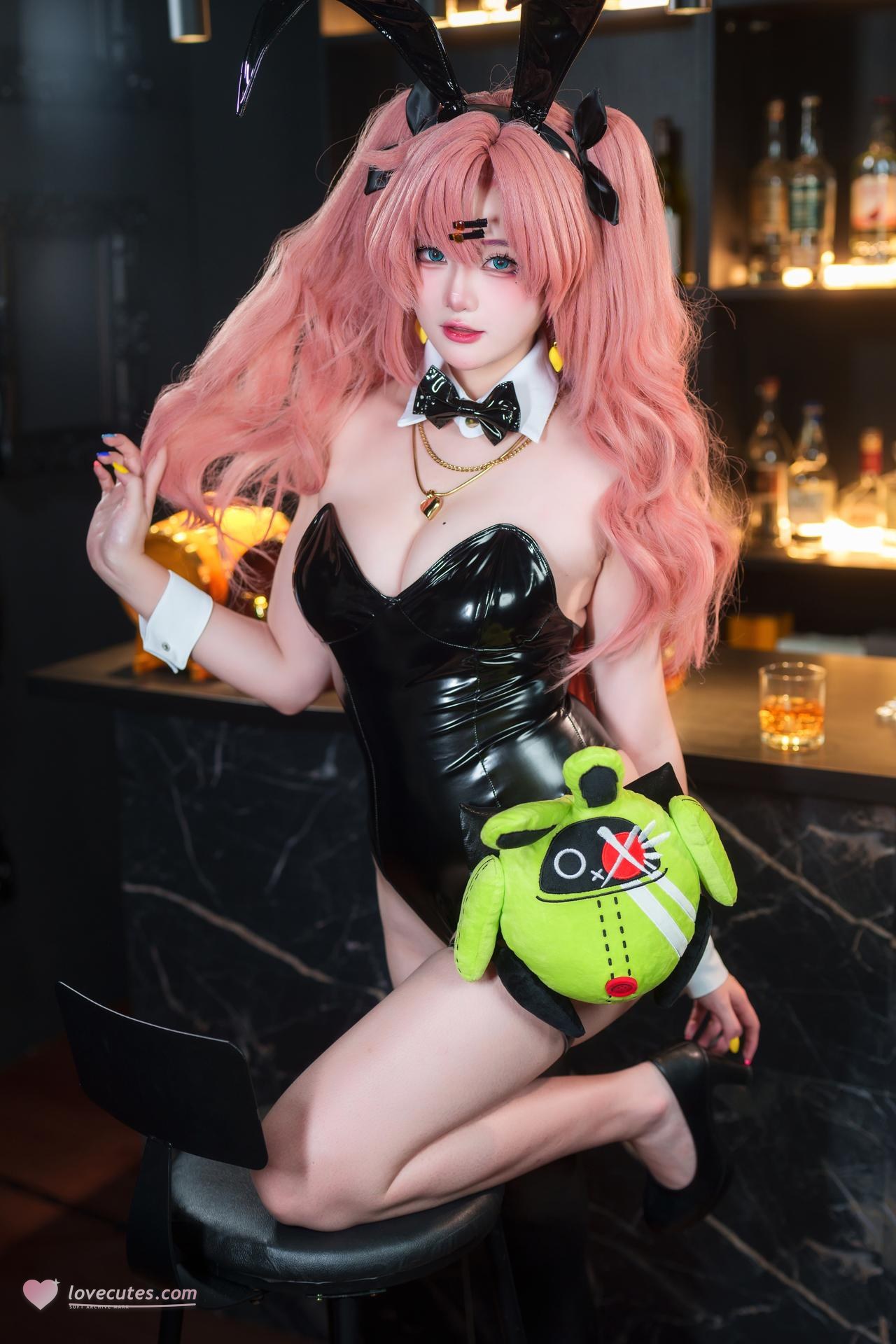 Xiaoyukiko小鱼 - Nicole兔女郎私房 写真セット 24P