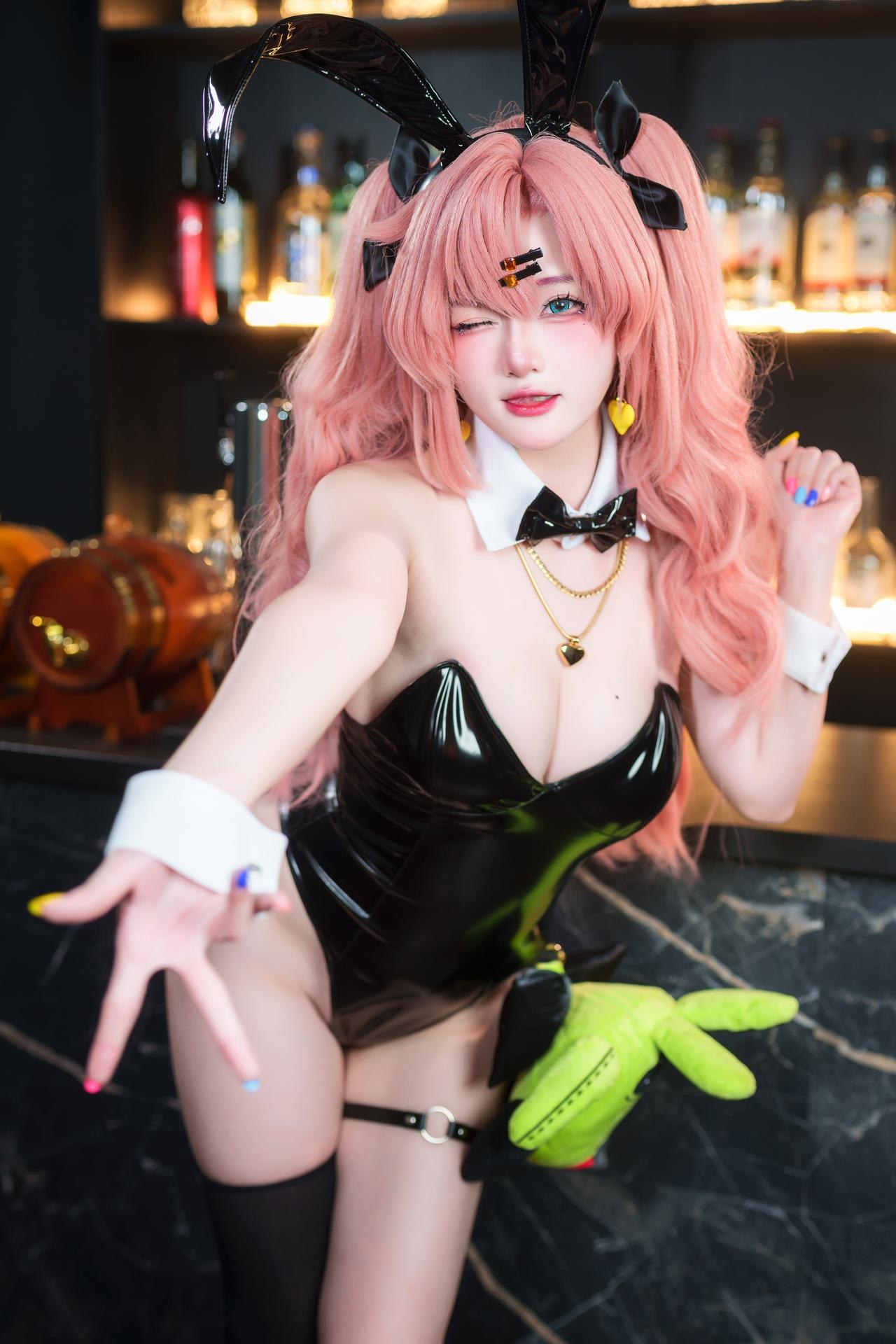 Xiaoyukiko小鱼 - Nicole兔女郎私房 写真セット 24P