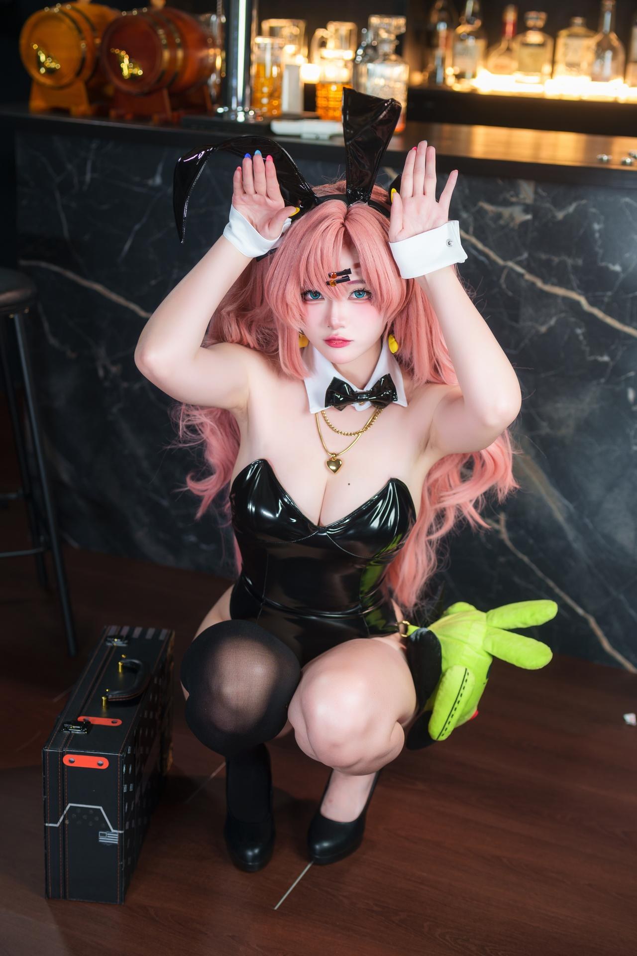 Xiaoyukiko小鱼 - Nicole兔女郎私房 写真セット 24P
