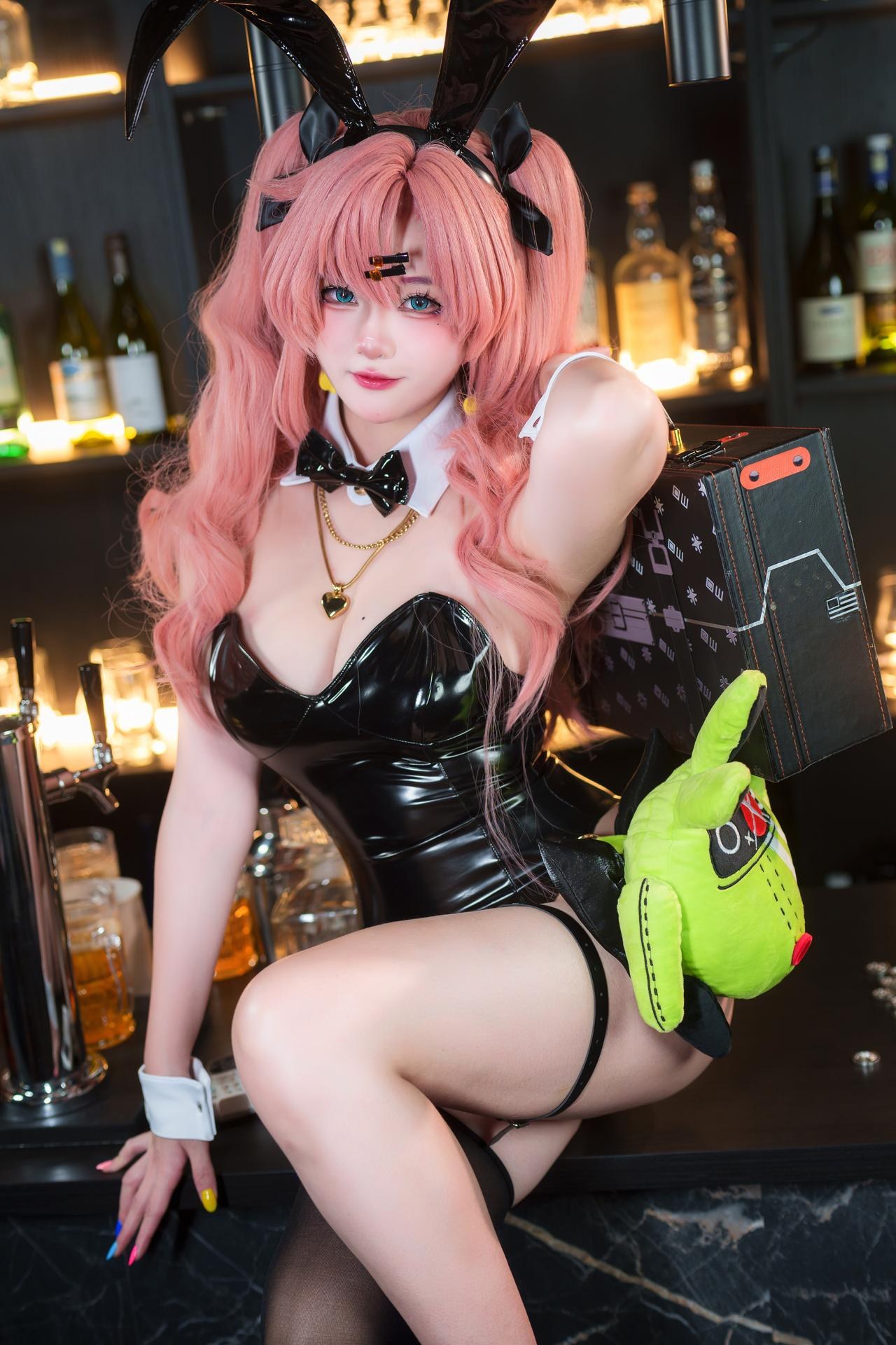 Xiaoyukiko小鱼 - Nicole兔女郎私房 写真セット 24P