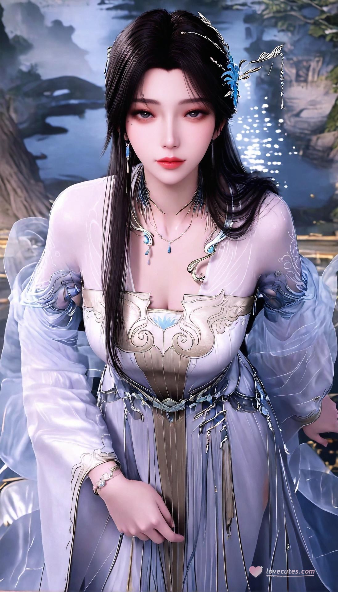 AI Porn - อันเหมี่ยวอี Shrouding the Heavens ผ้าคลุมขาว แกลเลอรีผู้ใหญ่ AI 412P
