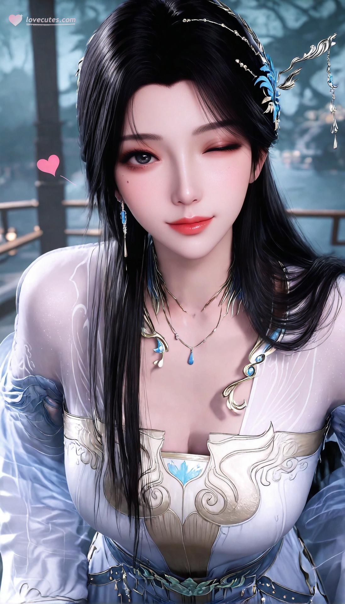 AI Porn - อันเหมี่ยวอี Shrouding the Heavens ผ้าคลุมขาว แกลเลอรีผู้ใหญ่ AI 412P