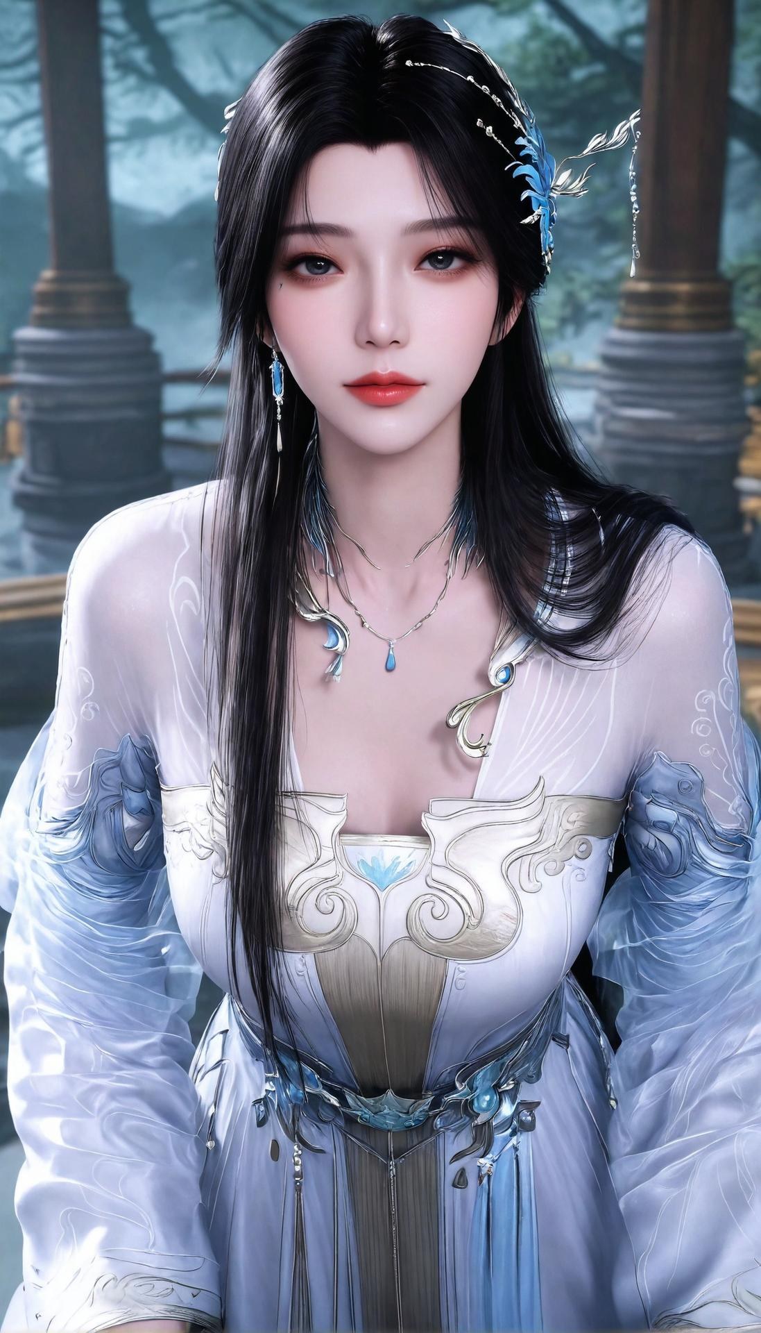 AI Porn - อันเหมี่ยวอี Shrouding the Heavens ผ้าคลุมขาว แกลเลอรีผู้ใหญ่ AI 412P