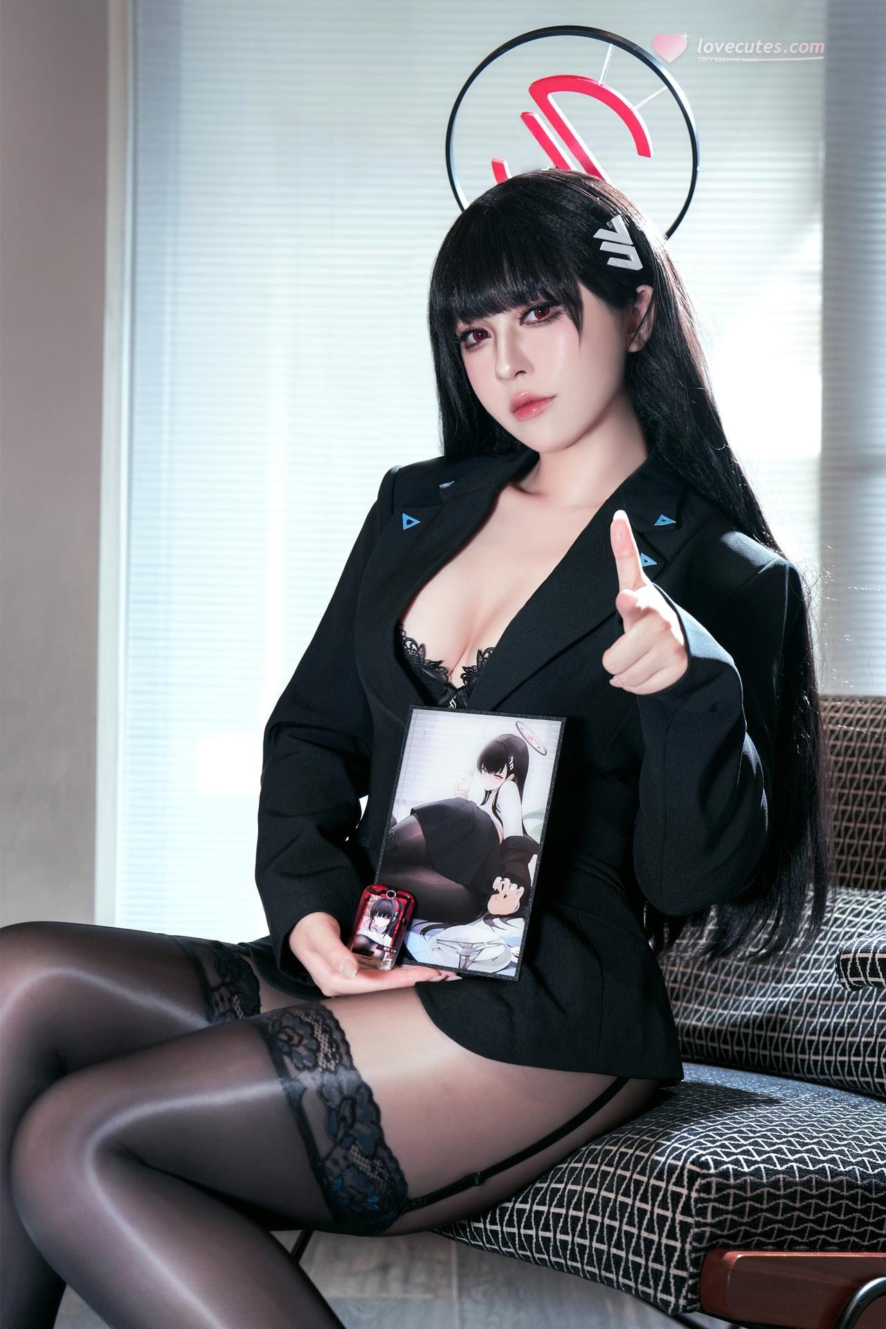 半半子 - 调月莉音内衣OL视频 写真セット 41P3V
