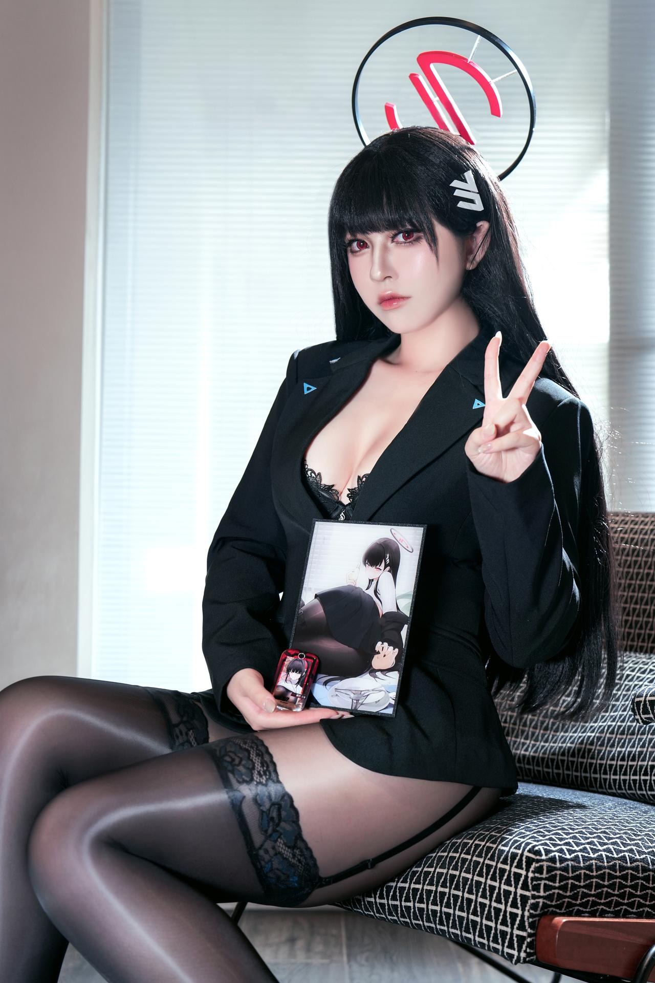 半半子 - 调月莉音内衣OL视频 写真セット 41P3V