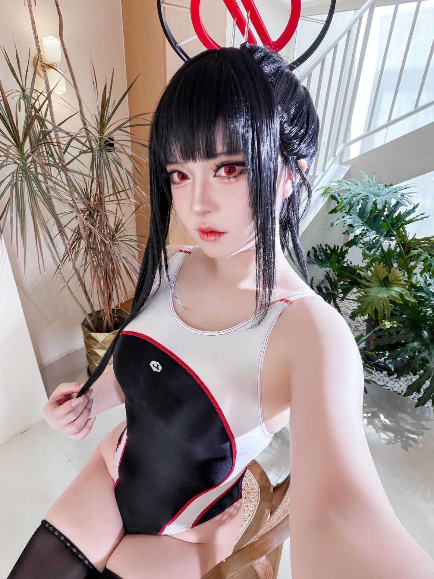 半半子 - 竞泳美腿大尺度 写真セット 64P5V