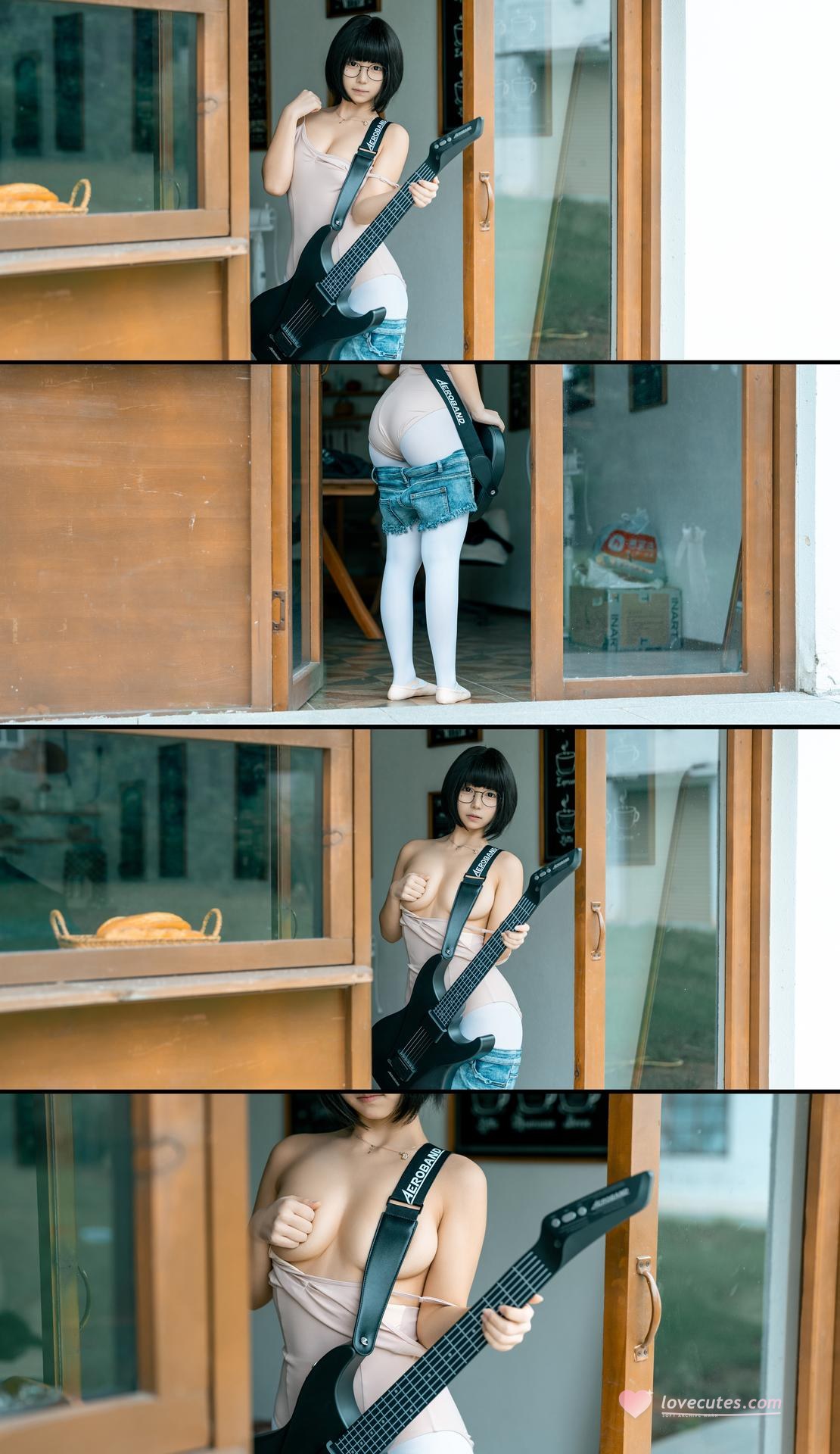 [cosplay] 叫兽 - 吉他妹妹：蘑菇头吉他妹妹 寫真 35P