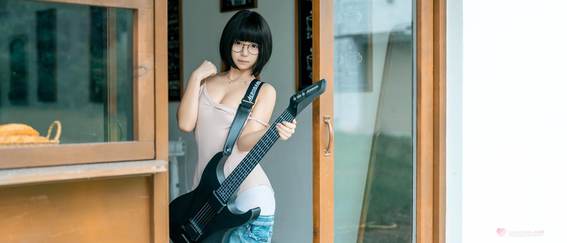 [cosplay] 叫兽 - 吉他妹妹：蘑菇头吉他妹妹 寫真 35P