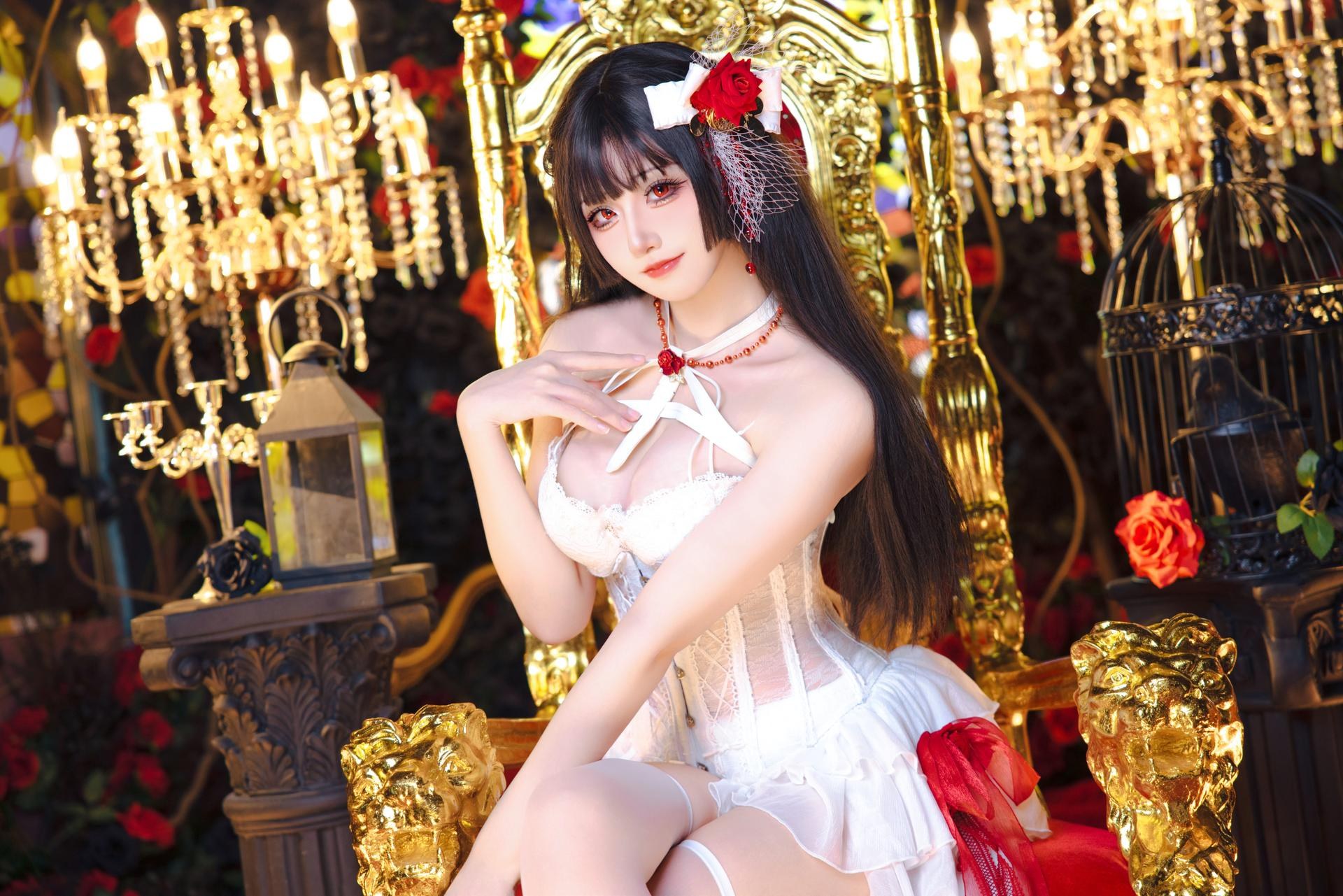 [cosplay] 十悲伤小木十 - Nikke胜利女神 米哈拉：米哈拉痛苦吞食者 寫真 38P
