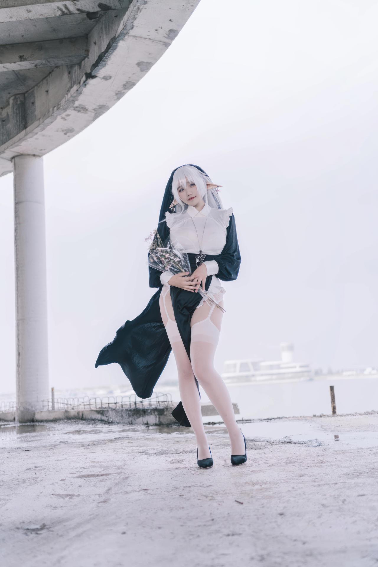 [寫真] 阿半今天很开心 - 精灵修女：精灵修女私房 28P