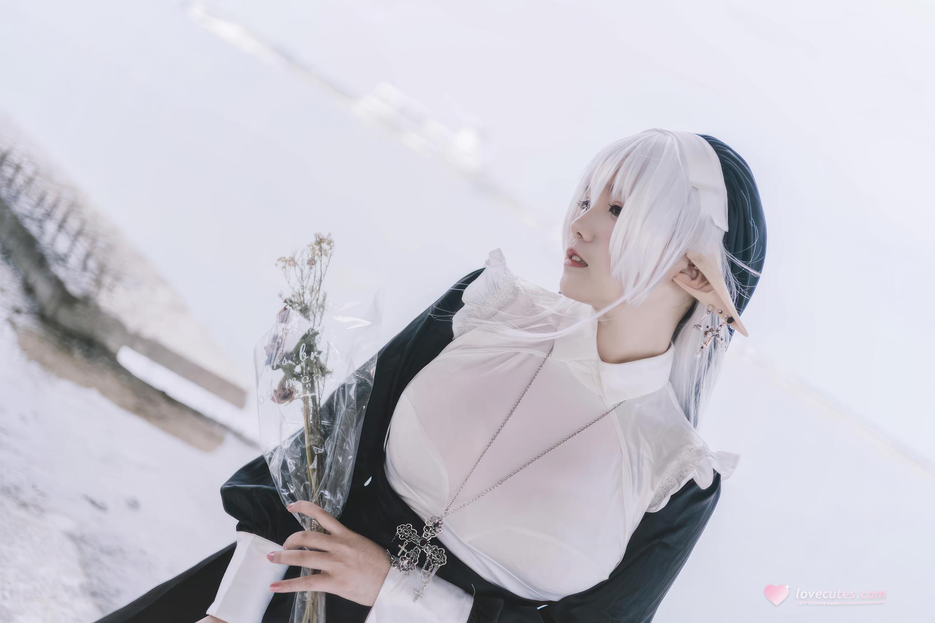 [寫真] 阿半今天很开心 - 精灵修女：精灵修女私房 28P