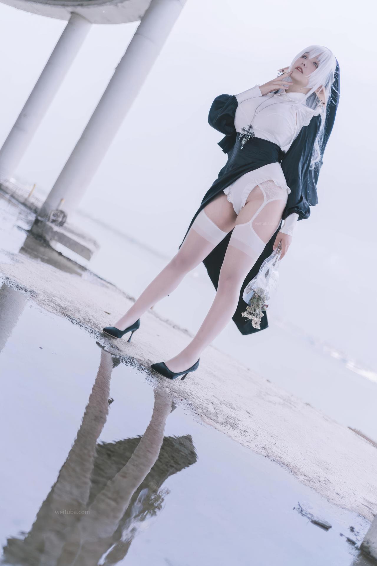 [寫真] 阿半今天很开心 - 精灵修女：精灵修女私房 28P