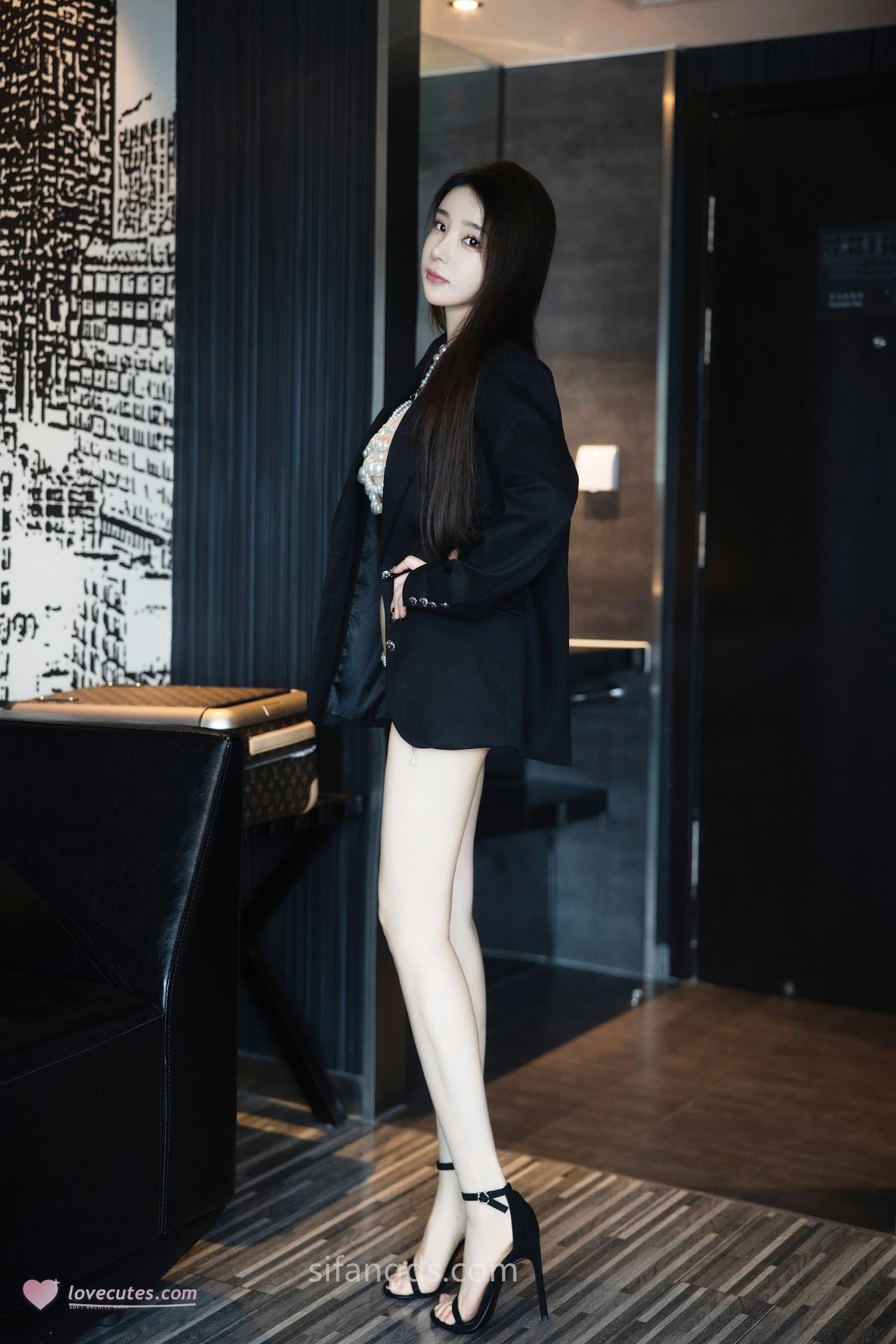 [모델] 雨儿酱eve - 슈런 R18 진주 란제리 영상 115P2V