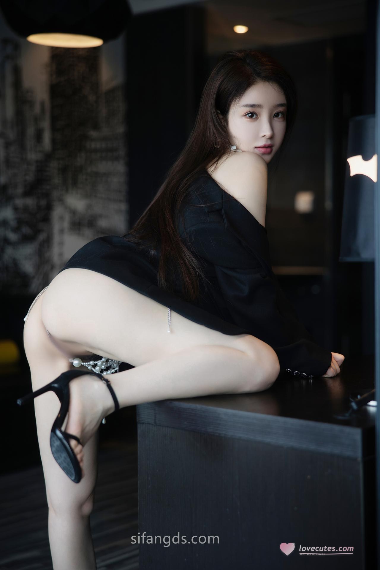 [Người mẫu] Yuerjiang eve - Xiuren R18 nội y ngọc trai 115P2V