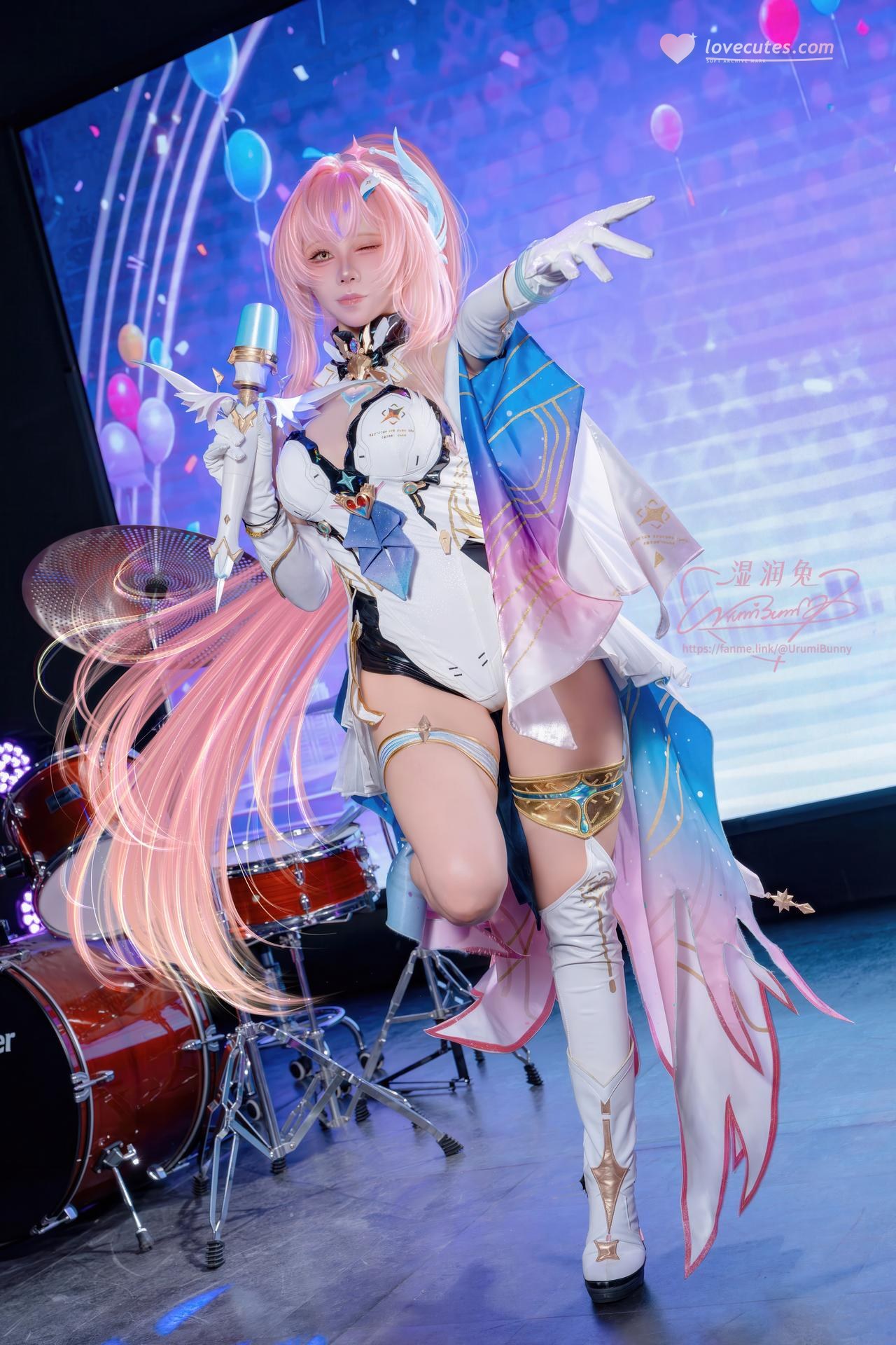 黏黏团子兔 - 爱弥斯角色视频 写真セット 108P3V